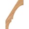 Ekena Millwork 3 1/2"W x 20"D x 32"H Balboa Smooth Knee Brace, Western Red Cedar BRC04X20X32BOA00SWR - alternate 2